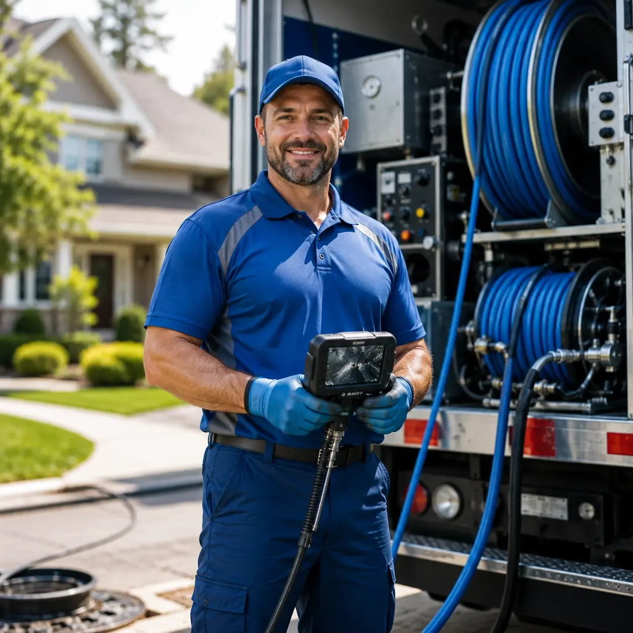 Local outdoor drain cleaning specialists in Albion, OK